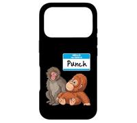 Custodia per iPhone 17 Pro Ciao Punch il Giappone Scimmia Con Peluche Amico Animale