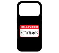 Custodia per iPhone 17 Pro Ciao, vengo dai Paesi Bassi