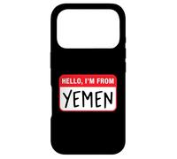 Custodia per iPhone 17 Pro Ciao, vengo dallo Yemen