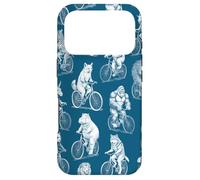 Custodia per iPhone 17 Pro Ciclismo Bicicletta Ciclista Animali Selvaggi Modello Animale