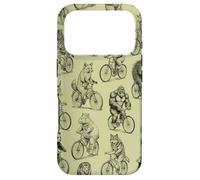 Custodia per iPhone 17 Pro Ciclismo Bicicletta Ciclista Animali Selvaggi Modello Animale