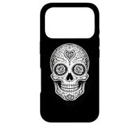 Custodia per iPhone 17 Pro Cinco de mayo giorno dei morti cranio occhi rosa
