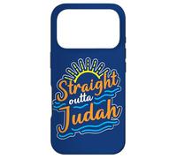 Custodia per iPhone 17 Pro Citazione divertente ebraica israelita direttamente da Giuda Ebreo orgoglioso
