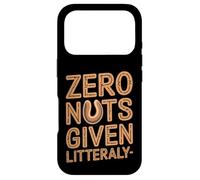 Custodia per iPhone 17 Pro Citazione divertente sull'intolleranza alle noci - Zero Nuts Given Nut Allergy