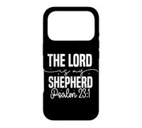 Custodia per iPhone 17 Pro Citazione Spirituale Ispiratrice Il Signore è il mio Pastore