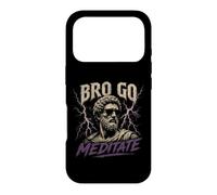 Custodia per iPhone 17 Pro Citazioni sullo stoicismo di Bro Go Meditate Marcus Aurelio