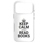 Custodia per iPhone 17 Pro Classic Keep Calm And Read Books - Book Lover Reader