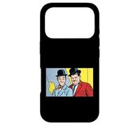 Custodia per iPhone 17 Pro Classico Comico Duo Pop Art Retro Bombetta Cappello Illustrazione