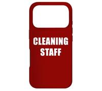 Custodia per iPhone 17 Pro Cleaning Staff - Professional Staff & Volunteer Uniform