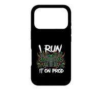 Custodia per iPhone 17 Pro Coder DevOps I Run It On Prod Hacker Skull