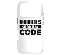 Custodia per iPhone 17 Pro Coders Gonna Code Programmazione informatica