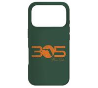 Custodia per iPhone 17 Pro Codice Area 305 Miami Dade Florida Distressed Retro State Gear