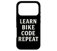 Custodia per iPhone 17 Pro Codifica e ciclismo Divertente Impara Codice Ripetizione