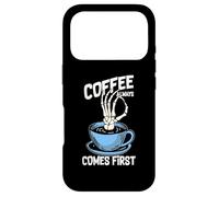 Custodia per iPhone 17 Pro Coffee Always Come First Funny Cafeine Baristas Coffee Lover