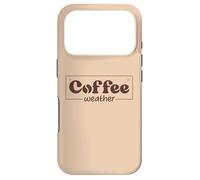 Custodia per iPhone 17 Pro Coffee Weather Tis the Season Sweater Weather Coffee Lover