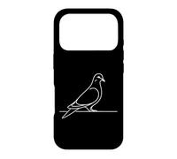 Custodia per iPhone 17 Pro Colombaccio Linework Amante degli Uccelli