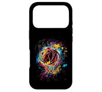 Custodia per iPhone 17 Pro Colorato Basket Tie Dye Colore,Splash Hoop Net Slam Dunk
