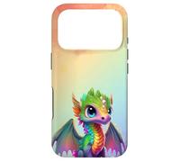 Custodia per iPhone 17 Pro Colorful Dragon Baby Cute Pretty Birthday Graphic