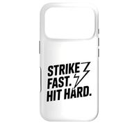 Custodia per iPhone 17 Pro Colpisci velocemente, colpisci un fulmine forte