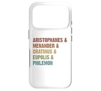 Custodia per iPhone 17 Pro Comici greci Aristofane Ampersand per donne e uomini