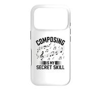Custodia per iPhone 17 Pro Comporre è la mia abilità segreta Compositore musicale Comporre canzone