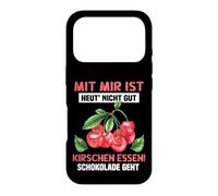 Custodia per iPhone 17 Pro Con me ist ist oggi non buoni ciliegie, il cioccolato si sta