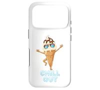 Custodia per iPhone 17 Pro Cono gelato Chill Out - Divertente gioco di parole estivo
