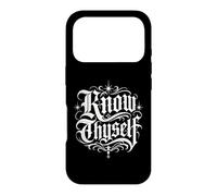 Custodia per iPhone 17 Pro Conosci Tatuaggio Gotico Tipografia Grafica