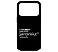 Custodia per iPhone 17 Pro Contabile Financial Problem Solver Revisore fiscale CPA Finanza