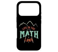 Custodia per iPhone 17 Pro Contabilità divertente Giochi di parole Vita nella corsia della matematica, Umorismo matematico