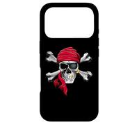 Custodia per iPhone 17 Pro CONTRABAND - Pirate - Red Bandana - Skull & Bones Logo