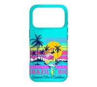 Custodia per iPhone 17 Pro Cool Abstract Brazil Summer Beach Graphic Design