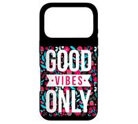 Custodia per iPhone 17 Pro Cool Floral Good Vibes Only Motivational Good Vibes Quotes