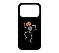 Custodia per iPhone 17 Pro Cool Halloween danza zucca scheletro Danza Ragazzi Ragazza Bambini