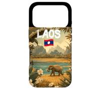 Custodia per iPhone 17 Pro Cool Laos Nature Costume per elefante e gli amanti del paese