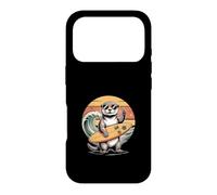 Custodia per iPhone 17 Pro Cool Occhiali da sole Otter Surfing Big Ocean Wave