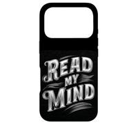 Custodia per iPhone 17 Pro Cool Read my Mind Costume per gli amanti del discorso