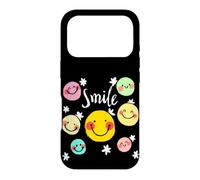 Custodia per iPhone 17 Pro Cool Silhouette Happy Smile Face Illustration Graphic Design