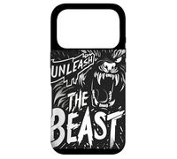 Custodia per iPhone 17 Pro Cool Unleash the Beast Statement per ragazzi e ragazze