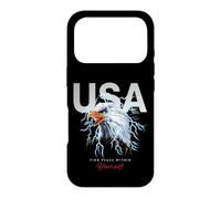 Custodia per iPhone 17 Pro Cool USA Eagle With wild Quotes Illustration Graphic Designs