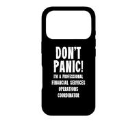 Custodia per iPhone 17 Pro Coordinatore delle operazioni dei servizi finanziari