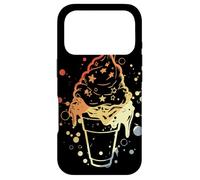 Custodia per iPhone 17 Pro Coppa gelato grafica Gelateria look vintage
