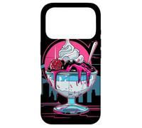 Custodia per iPhone 17 Pro Coppa gelato Retrowave