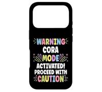 Custodia per iPhone 17 Pro CORA Personalized Name Funny Cute Custom CORA Name