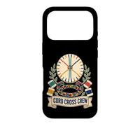 Custodia per iPhone 17 Pro CORD CROSS CREW Kumihimo Disco Intreccio Bobine