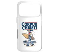 Custodia per iPhone 17 Pro Corpus Christi Surf Retro Skeleton Cowboy Surfing Texas