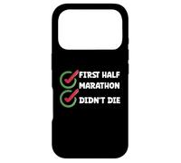 Custodia per iPhone 17 Pro Correre la prima mezza maratona non è morto Half Marathon Runner