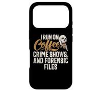 Custodia per iPhone 17 Pro Corro in spettacoli Coffee Crime e file forensi True Crime