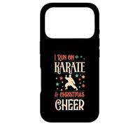 Custodia per iPhone 17 Pro Corro su Karate e Natale Cheer Matching X-Mas Squad