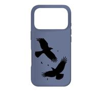 Custodia per iPhone 17 Pro Corvo Famiglia Wind-Borne Tranquillo